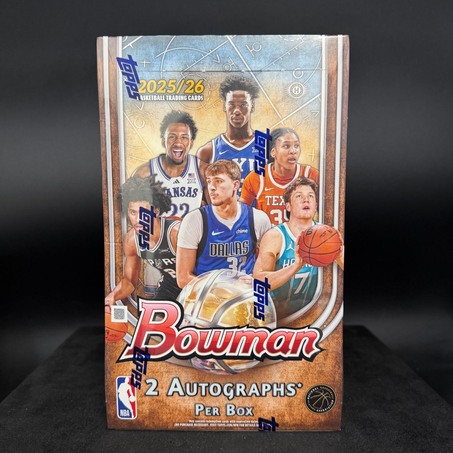 Topps 2025 26 Bowman Basketball Hobby Box Factory Sealed FOTL FROM NYC NBA STORE