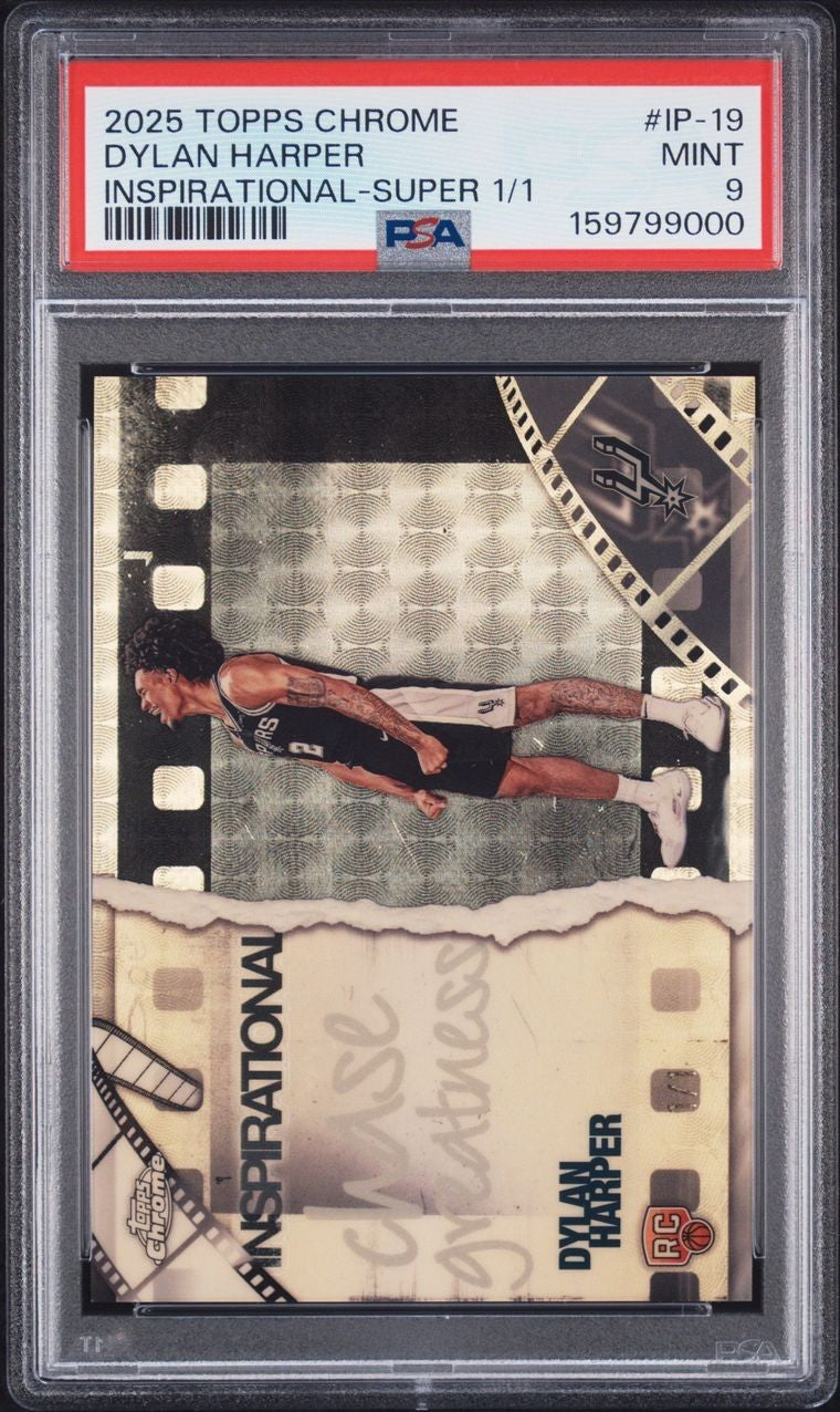 2025 TOPPS CHROME BASKETBALL  IP-19 DYLAN HARPER INSPIRATIONAL-SUPERFRACTOR /1 R