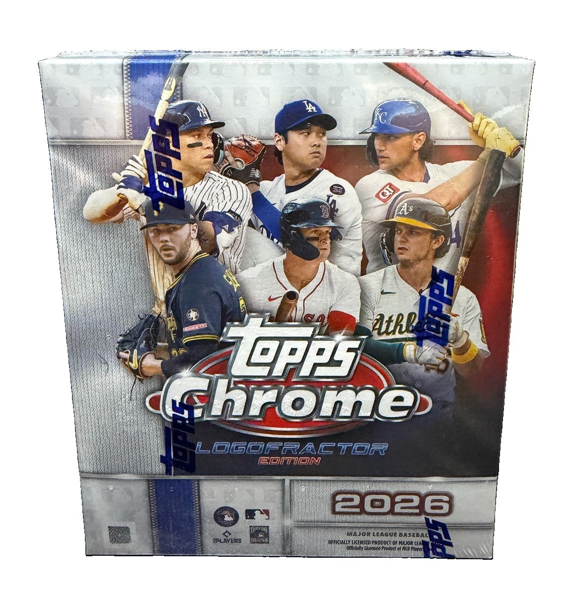 2026 TOPPS CHROME BASEBALL SEALED  LOGOFRACTOR MEGA BOX