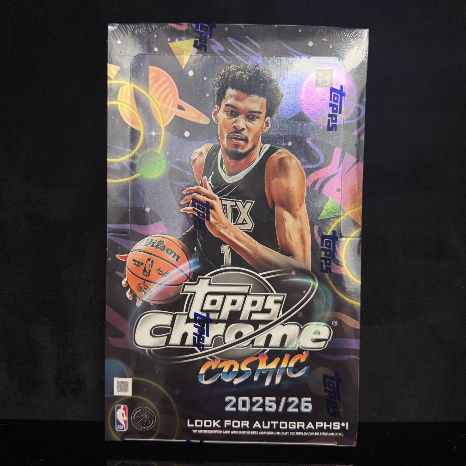 SEALED 2025 26 Topps Cosmic Chrome Basketball - Hobby Box IN HAND