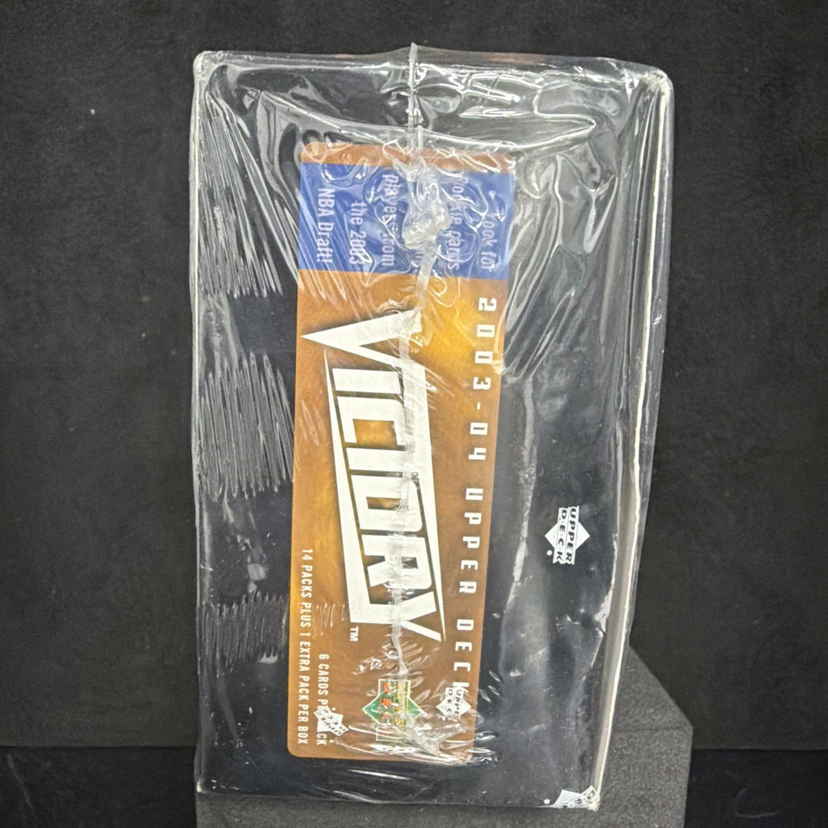 2003 04 UPPER DECK BASKETBALL VICTORY RETAIL 14 PK SEALED BOX  LEBRON JAMES RC ?