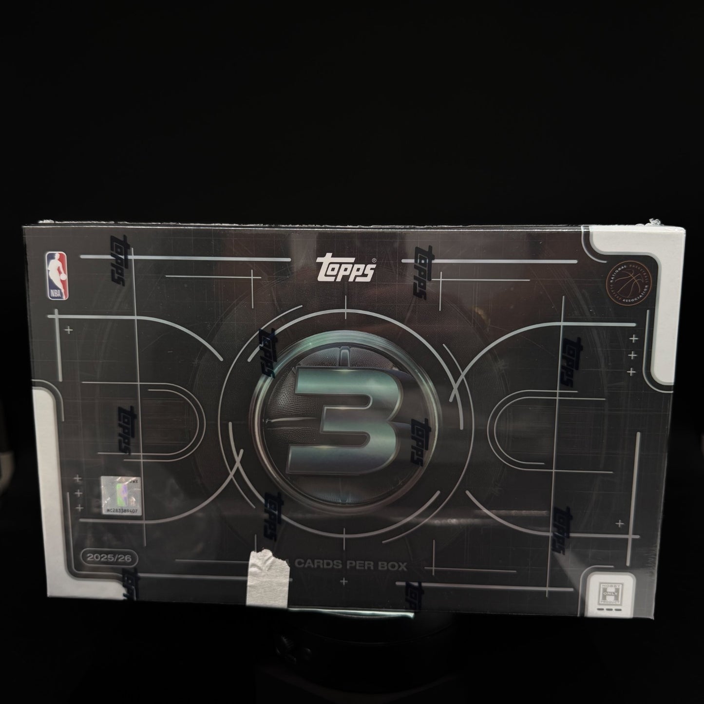2025-26 Topps Three Basketball Factory Sealed Hobby Box
