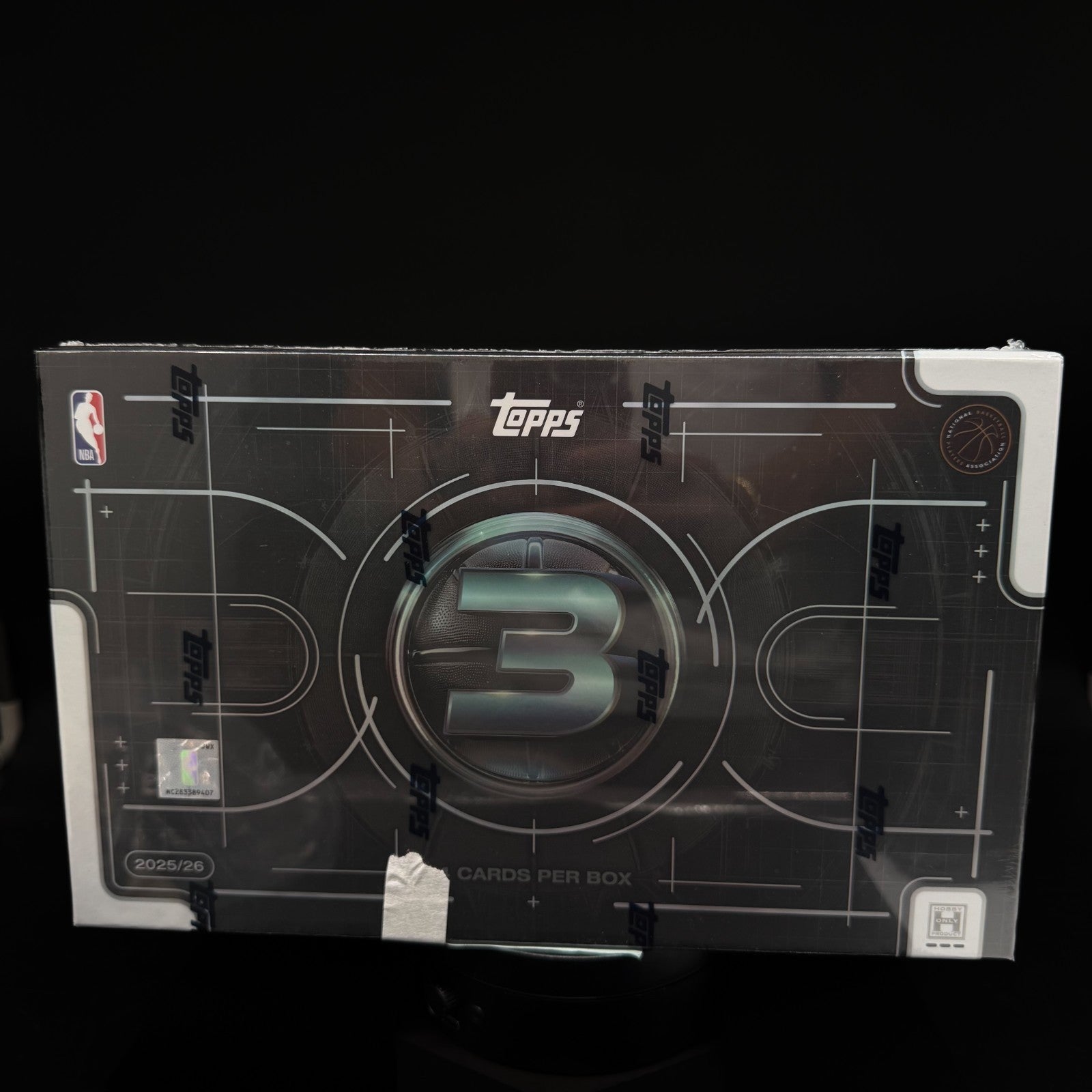 2025-26 Topps Three Basketball Factory Sealed Hobby Box