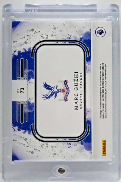 2024-25 Panini Impeccable 1 Troy Ounce .999 Fine Silver Bullion Marc Guehi /39