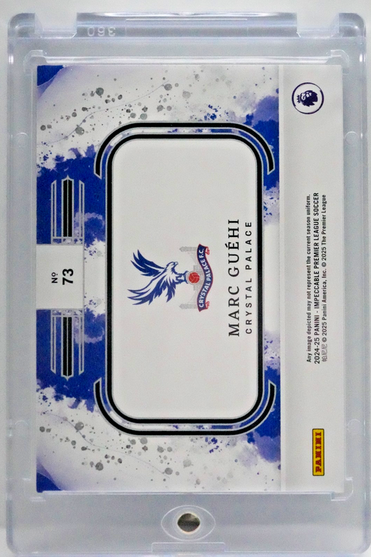 2024-25 Panini Impeccable 1 Troy Ounce .999 Fine Silver Bullion Marc Guehi /39
