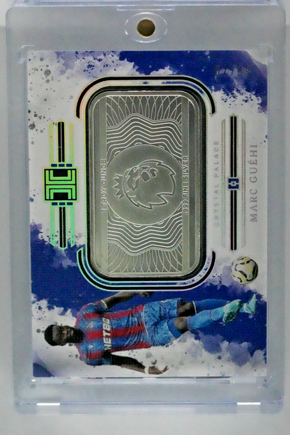 2024-25 Panini Impeccable 1 Troy Ounce .999 Fine Silver Bullion Marc Guehi /39