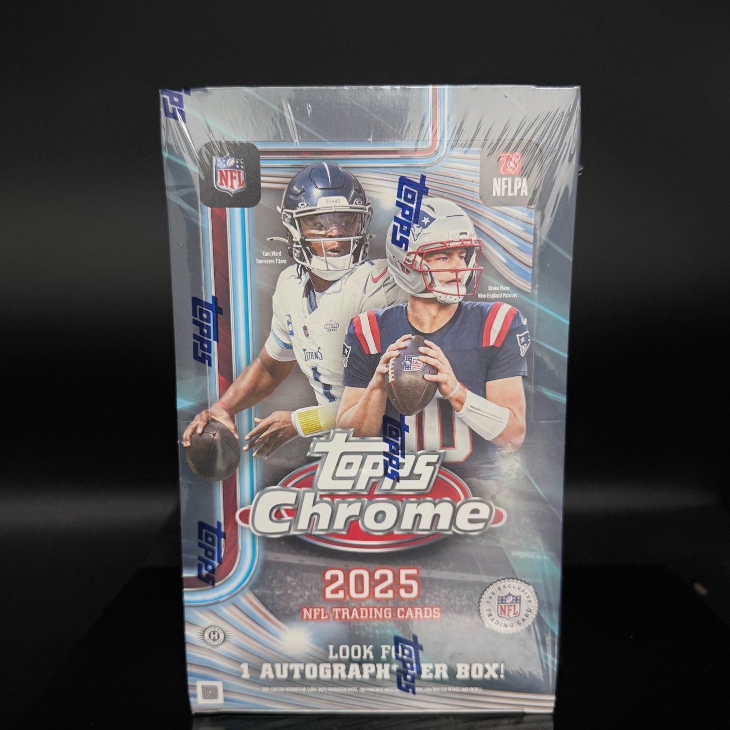 2025 Topps Chrome Football Hobby Box