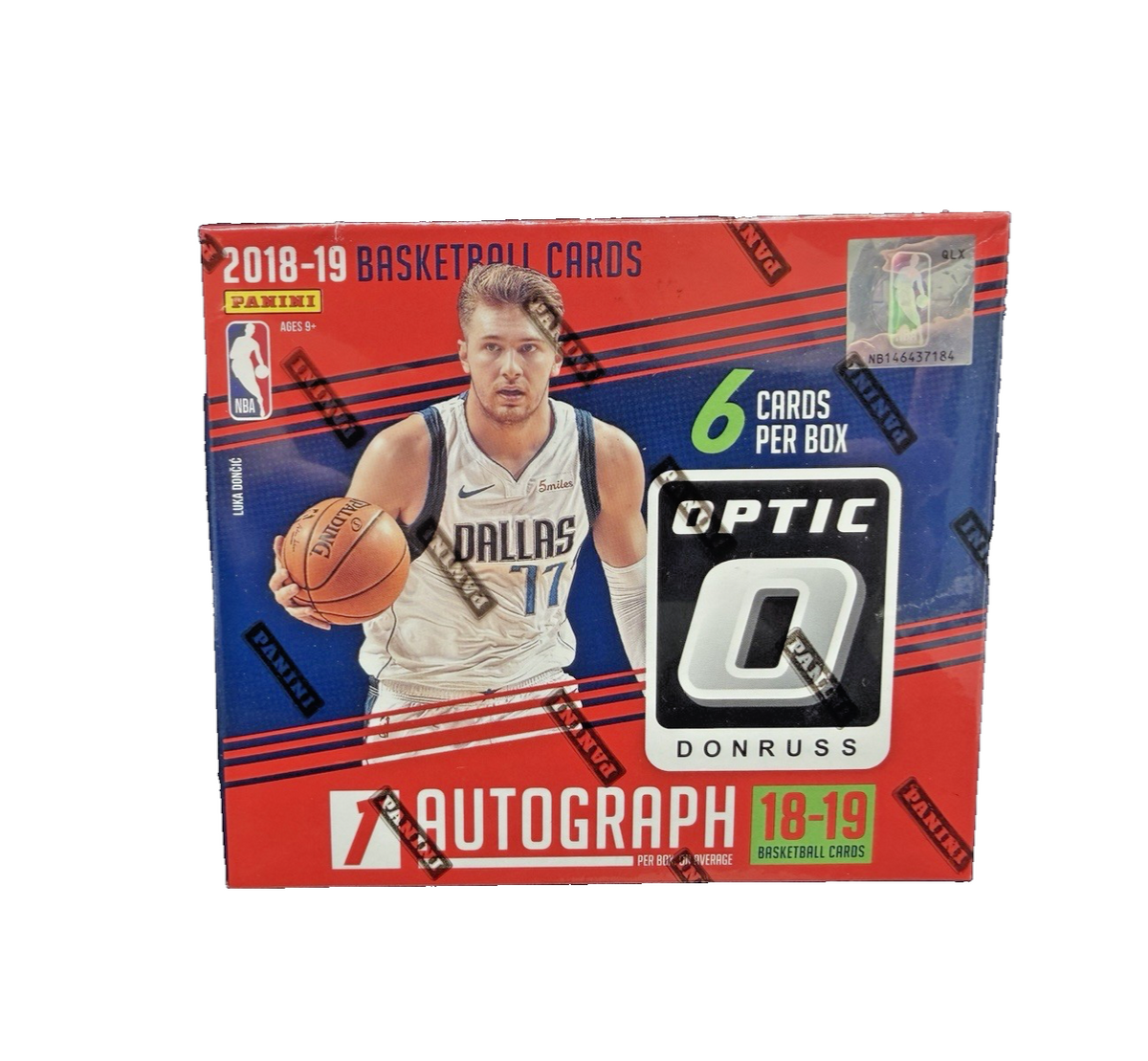 2018-19 PANINI DONRUSS OPTIC SEALED CHOICE HOBBY BOX (LUKA, SHAI, BRUNSON, KOBE)