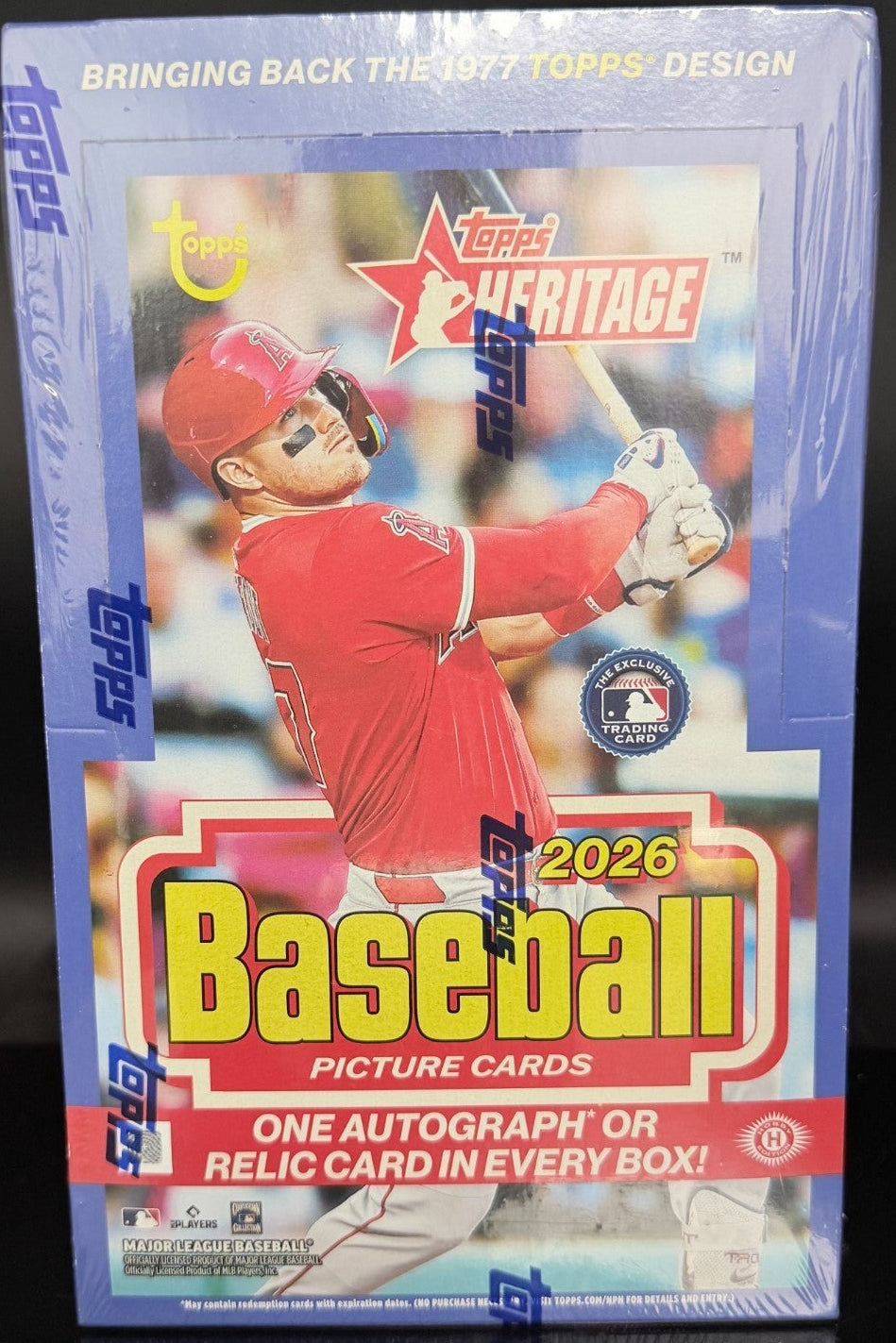2026 Topps Heritage Baseball Sealed Hobby Box