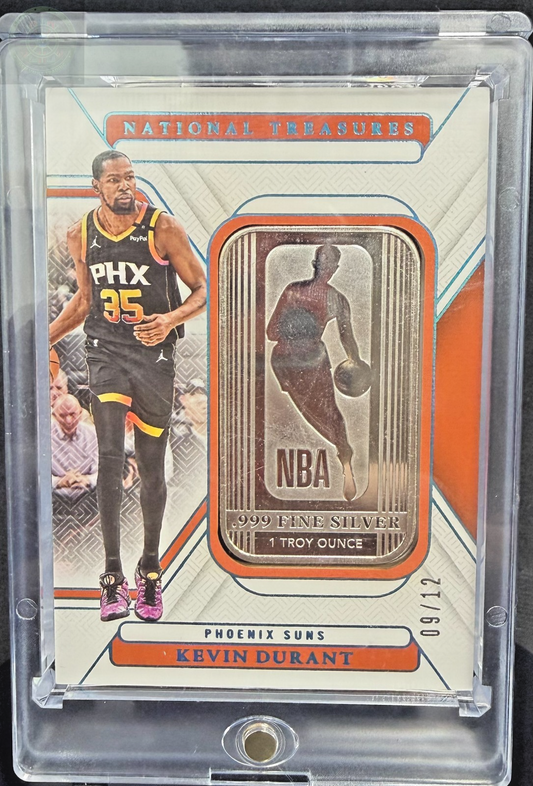 2024-25 Panini Impeccable Kevin Durant Silver Bar