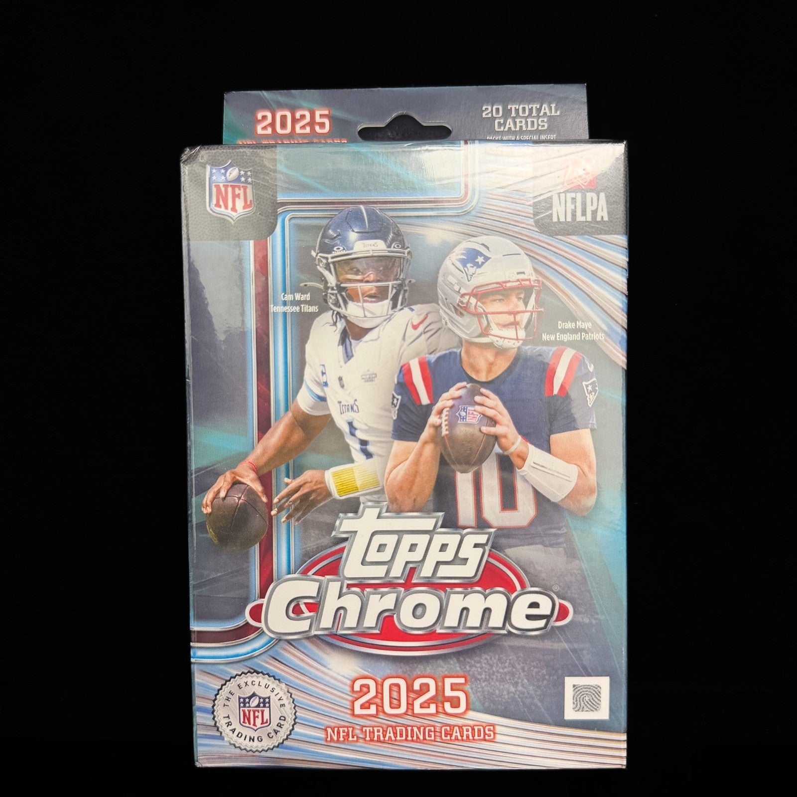 2025 Topps Chrome Football Hanger Box Factory Sealed