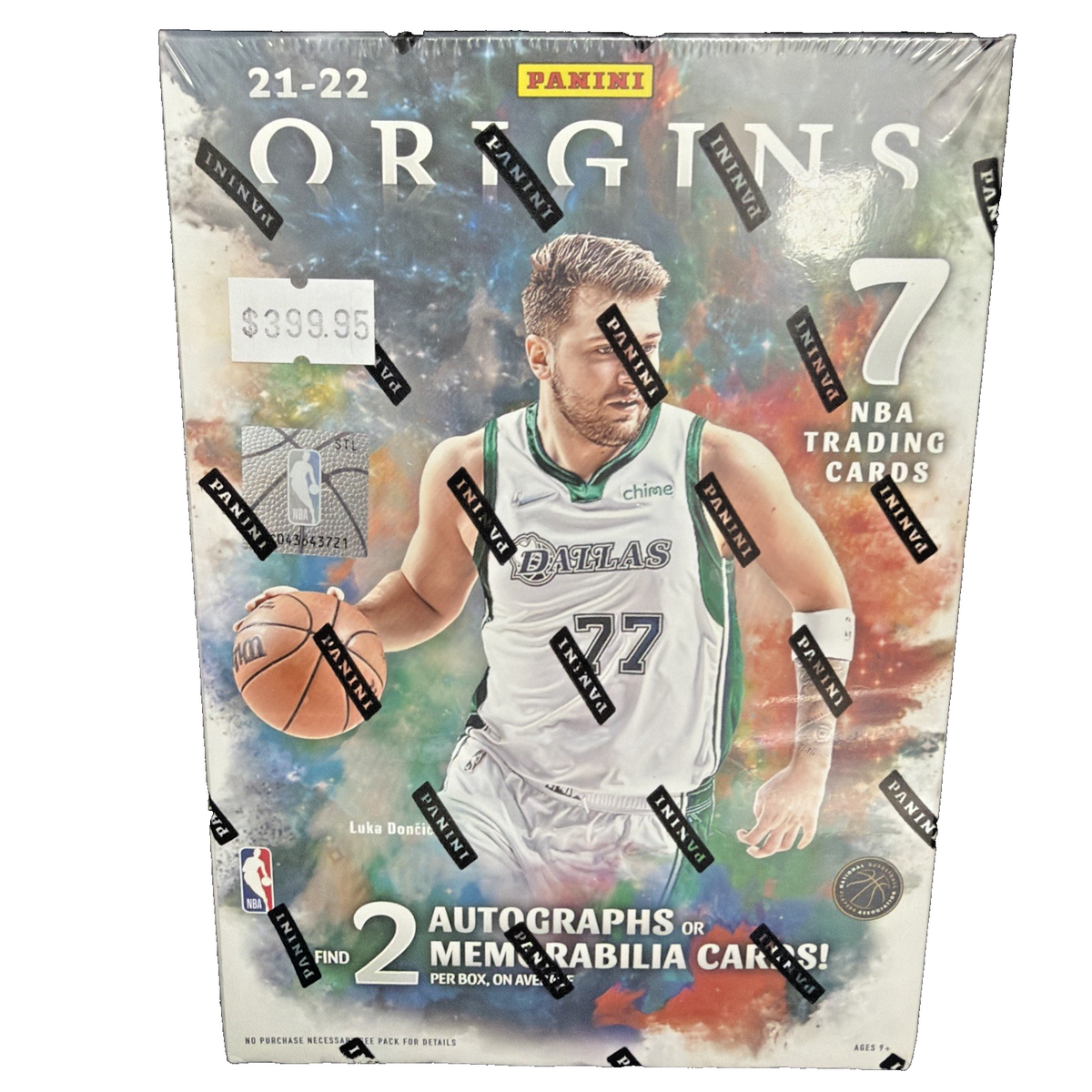 2021 22 PANINI ORIGINS BASKETBALL  SEALED HOBBY BOX 2 AUTOS OR MEMORABILIA NBA