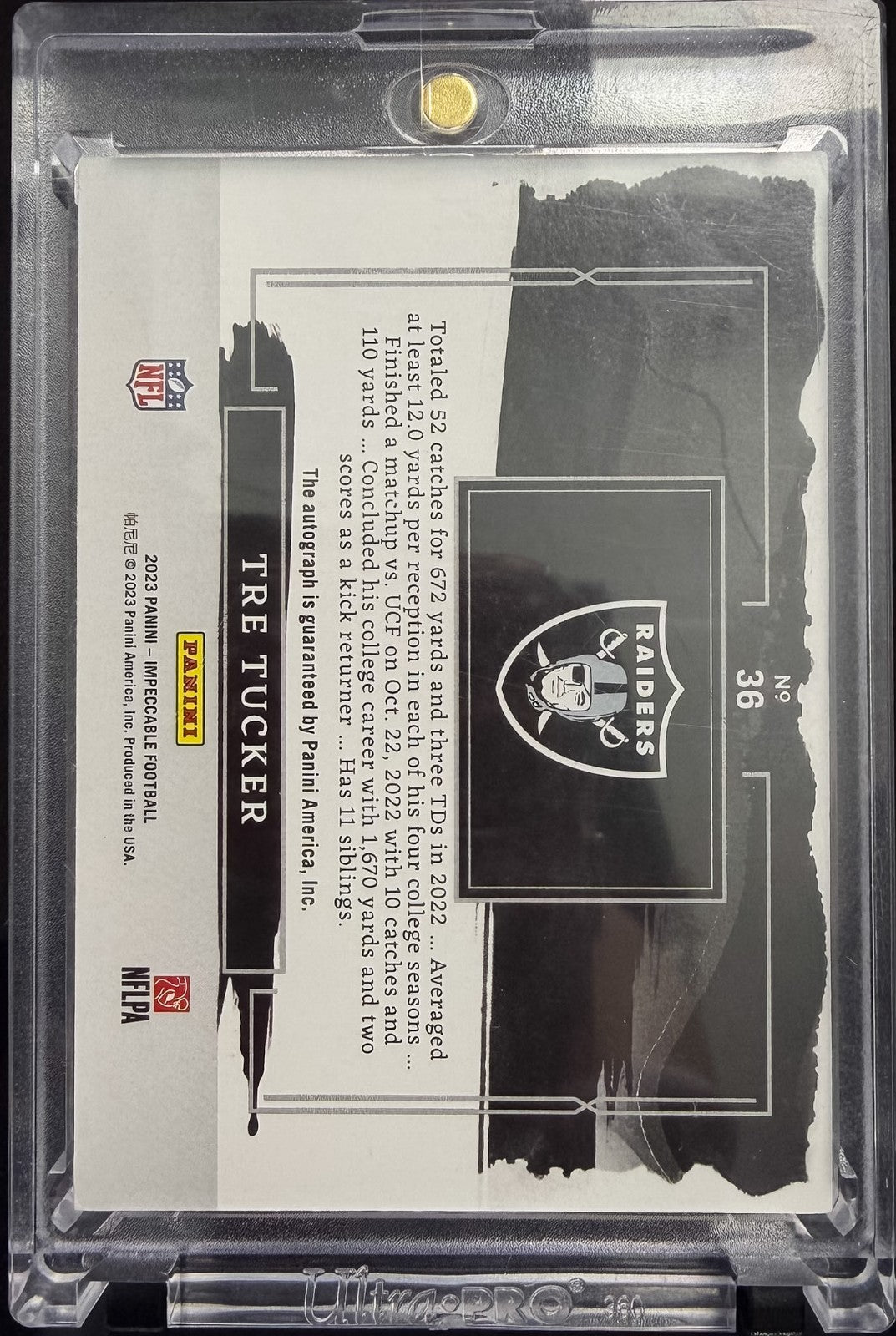 2023 Impeccable Elegance Tre Tucker Silver Auto