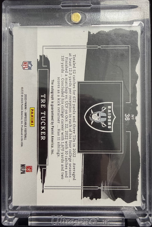 2023 Impeccable Elegance Tre Tucker Silver Auto