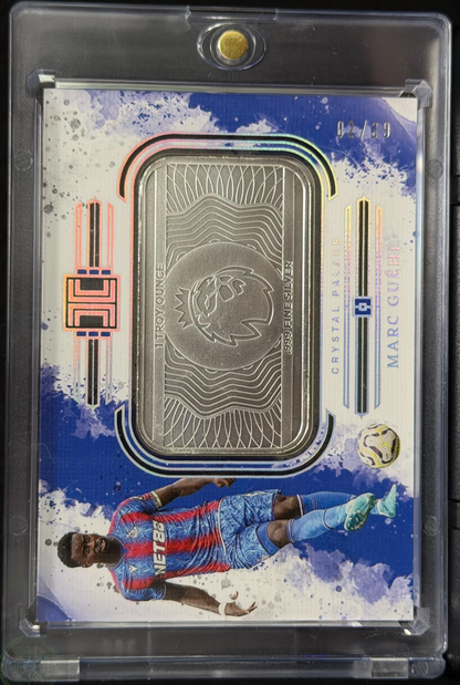 2024-25 Panini Impeccable 1 Troy Ounce .999 Fine Silver Marc Guehi