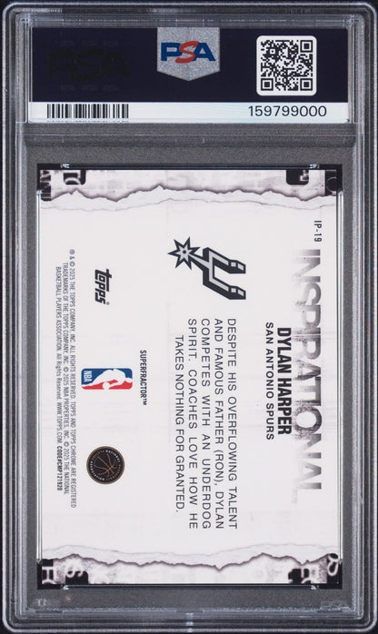 2025 TOPPS CHROME BASKETBALL  IP-19 DYLAN HARPER INSPIRATIONAL-SUPERFRACTOR /1 R