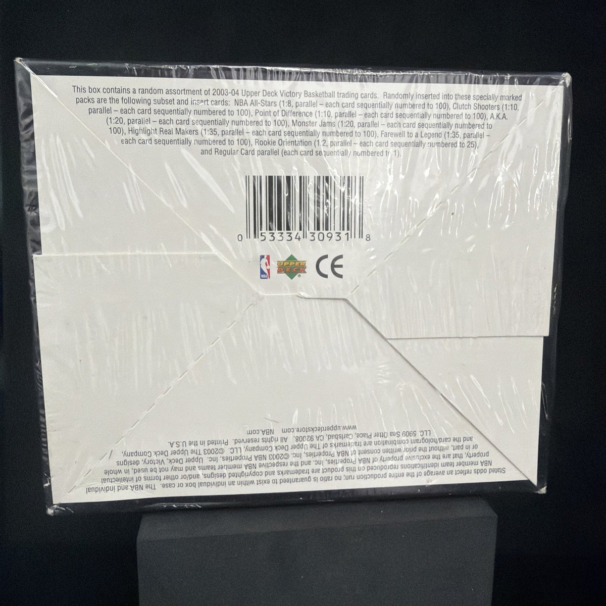 2003 04 UPPER DECK BASKETBALL VICTORY RETAIL 14 PK SEALED BOX  LEBRON JAMES RC ?