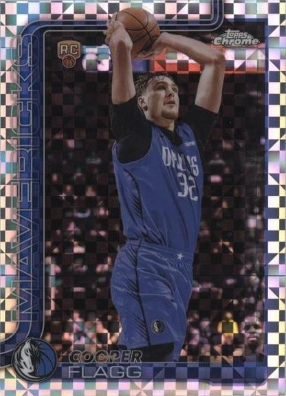 2025-26 Topps Chrome - Cooper Flagg #251 X-Fractor (RC) PSA 9 Mavericks
